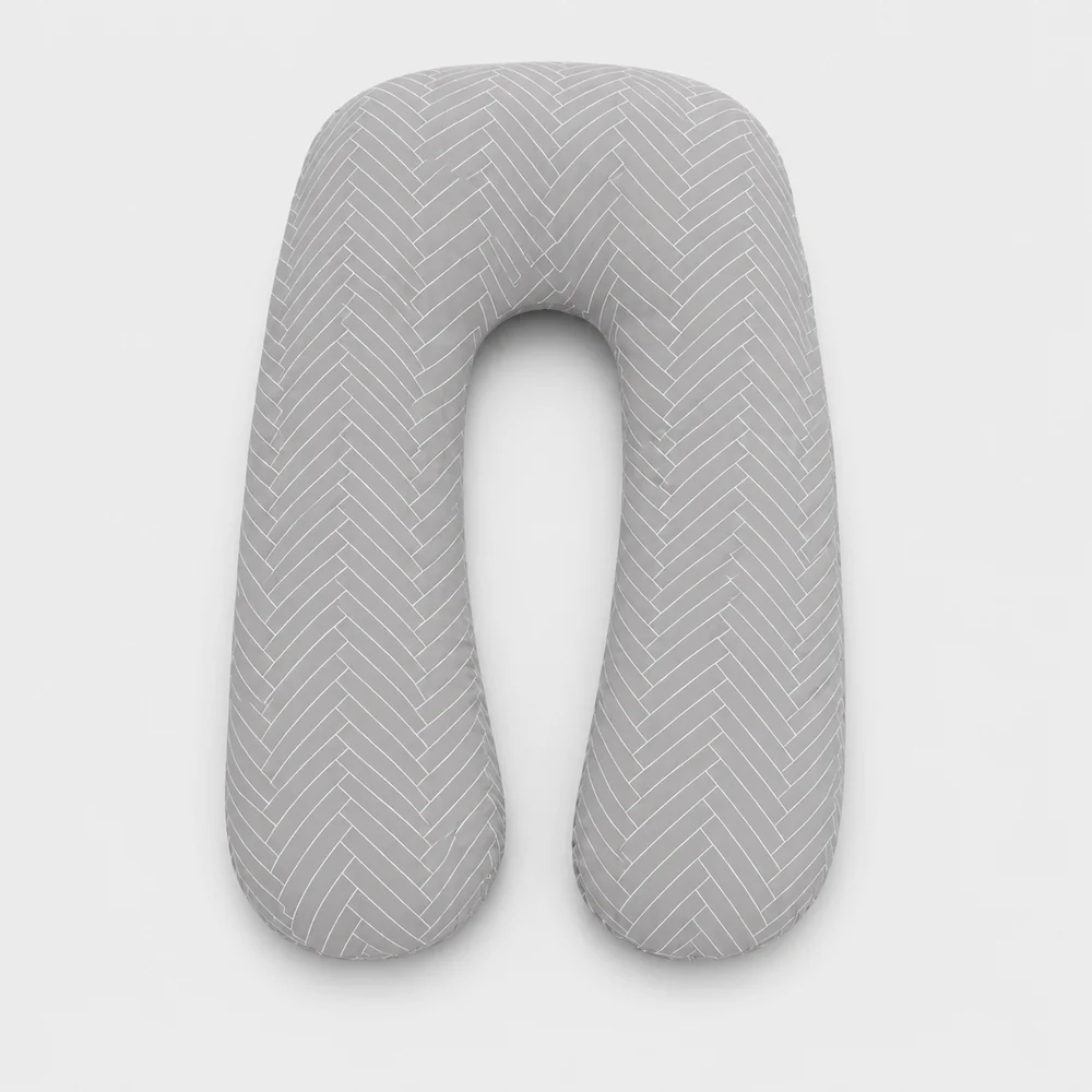Coussin de grossesse en U — Housse amovible et lavable